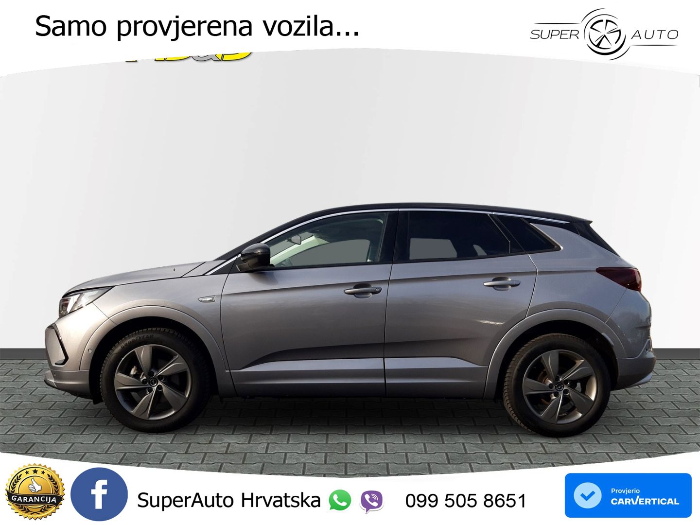 Opel Grandland 1.2i Turbo (130 KS) Automatic Elegance LED+GR SJED+ACC