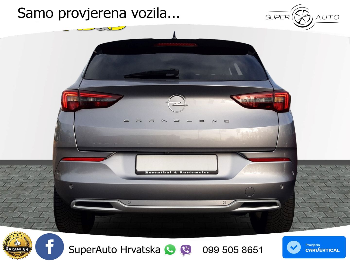 Opel Grandland 1.2i Turbo (130 KS) Automatic Elegance LED+GR SJED+ACC