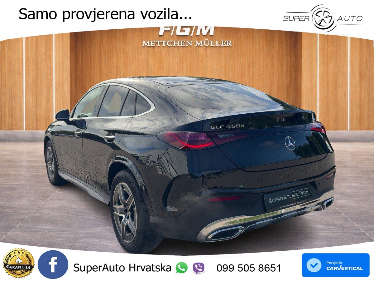 Mercedes GLC 450d (367 KS) 4MATIC 9G-TRONIC AMG ACC+GR SJED+360+PANO