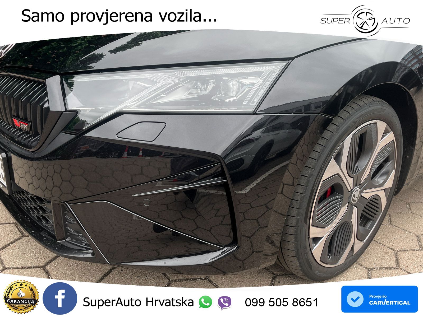 Škoda Octavia Combi RS 2.0 TSI (265 KS) DSG LED+GR SJED+ACC