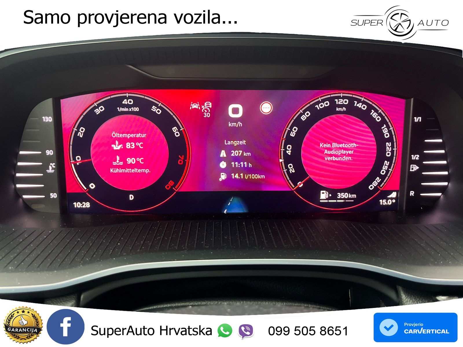 Škoda Octavia Combi RS 2.0 TSI (265 KS) DSG LED+GR SJED+ACC