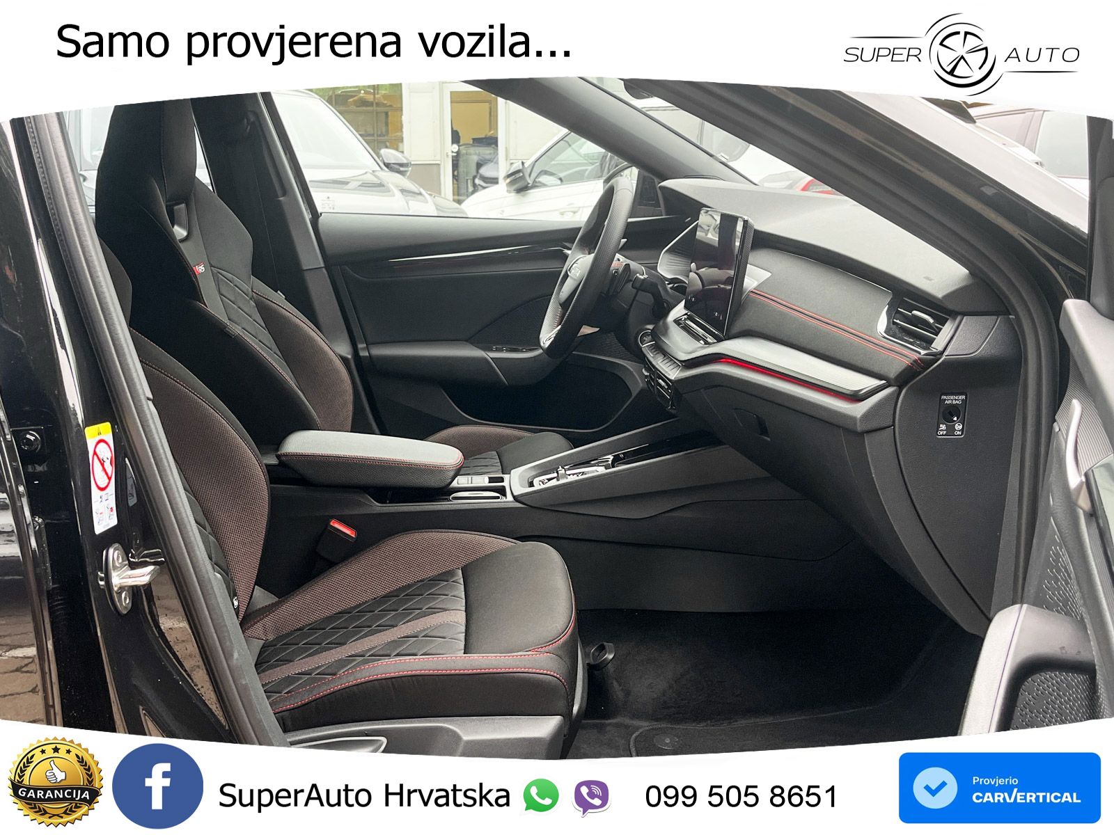 Škoda Octavia Combi RS 2.0 TSI (265 KS) DSG LED+GR SJED+ACC