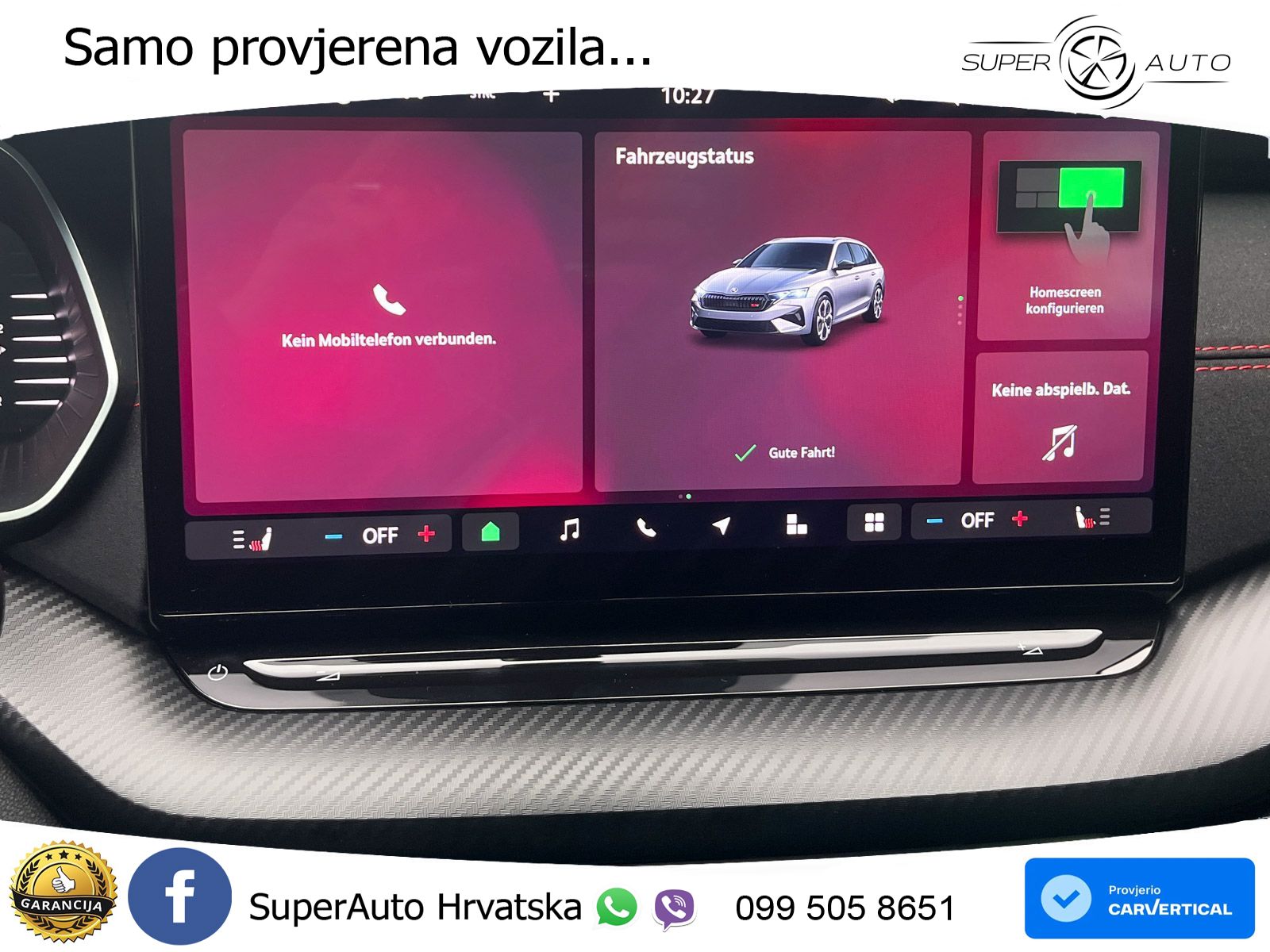 Škoda Octavia Combi RS 2.0 TSI (265 KS) DSG LED+GR SJED+ACC