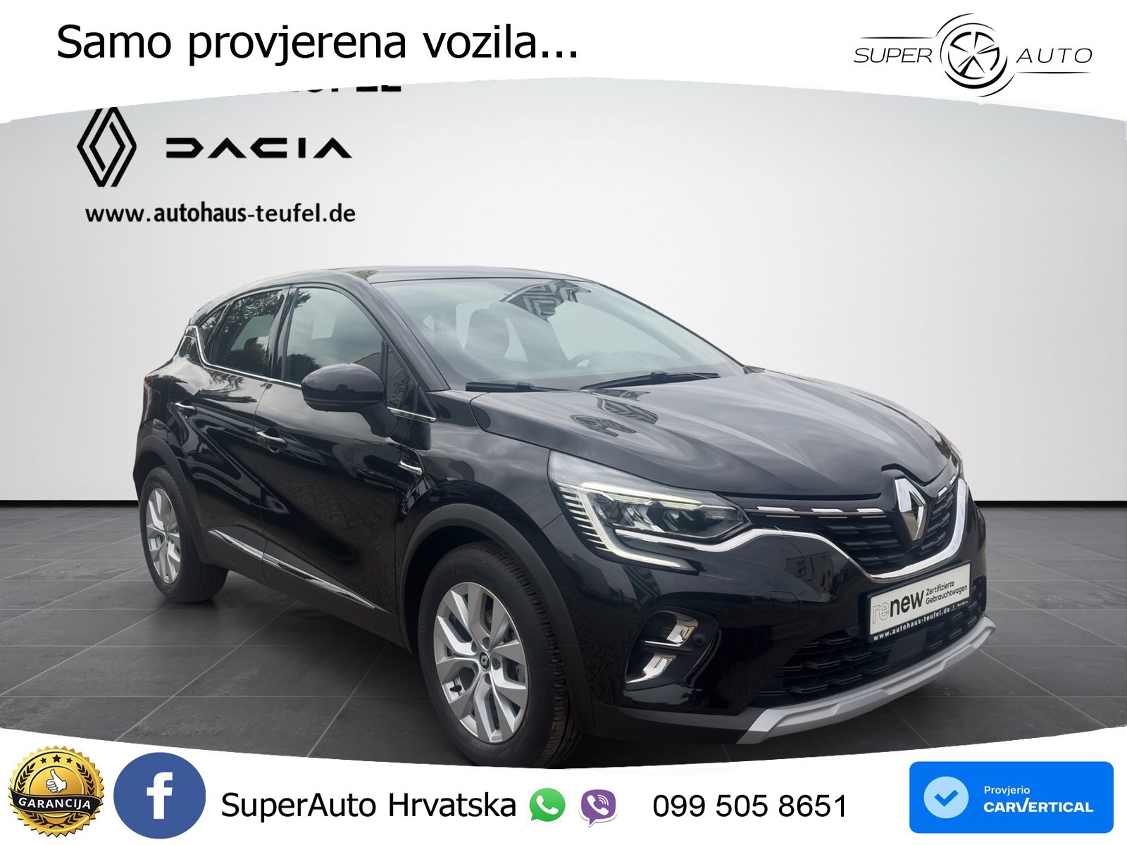 Renault Captur 1.3 TCe (140 KS) Intens