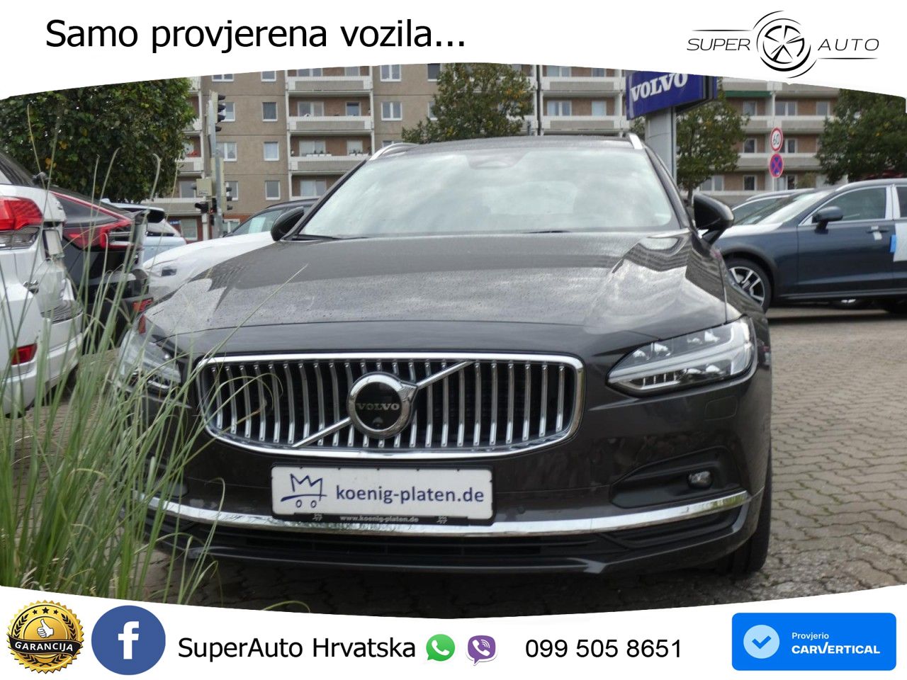 Volvo V90 2.0 B4 Diesel Geartronic LED+GR SJED+ACC