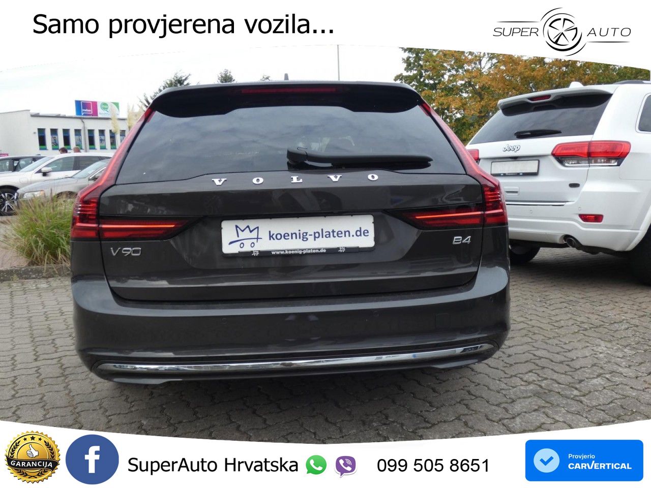 Volvo V90 2.0 B4 Diesel Geartronic LED+GR SJED+ACC