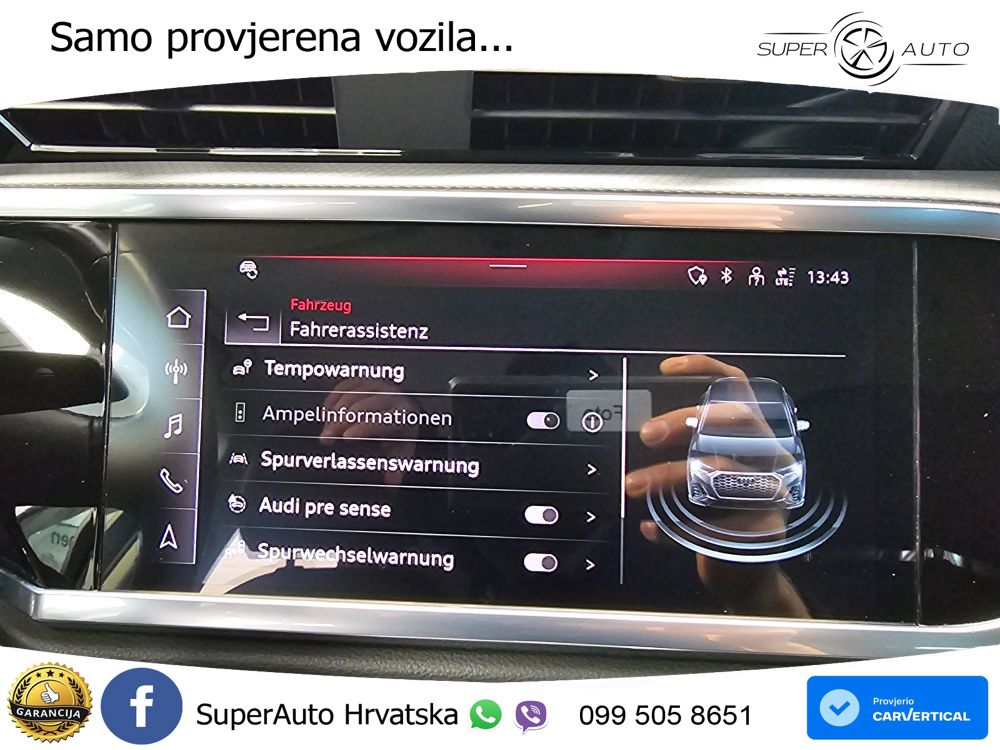 Audi Q3 Sportback 45 TFSIe (245 KS) S tronic S line