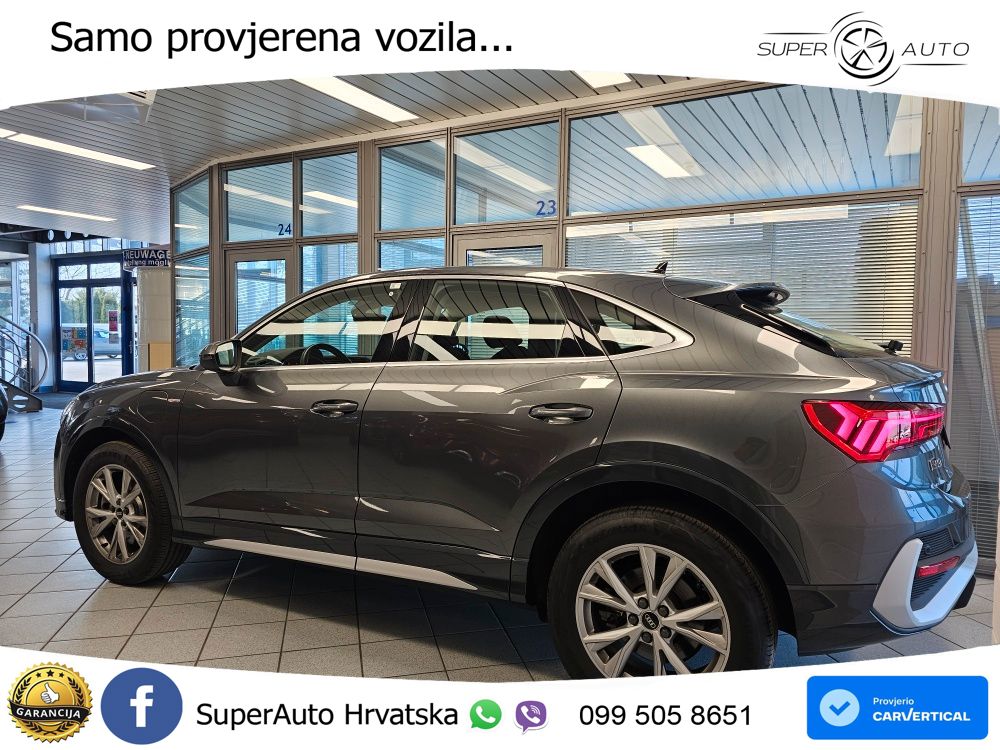 Audi Q3 Sportback 45 TFSIe (245 KS) S tronic S line