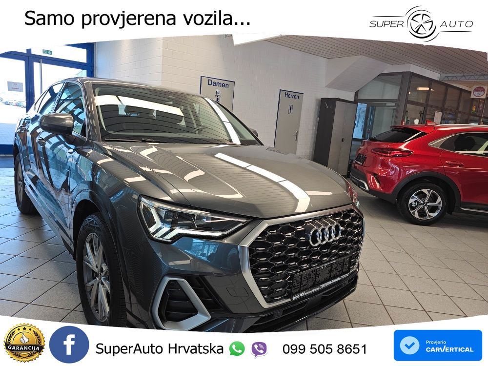 Audi Q3 Sportback 45 TFSIe (245 KS) S tronic S line