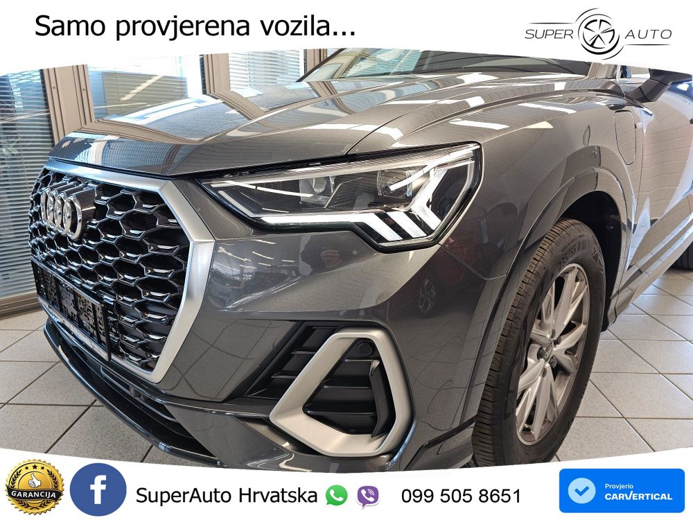 Audi Q3 Sportback 45 TFSIe (245 KS) S tronic S line