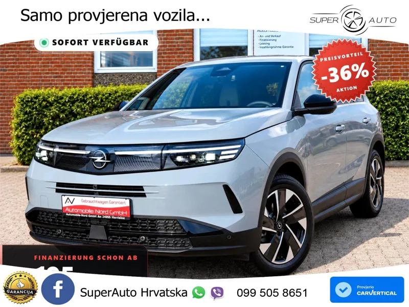 Opel Grandland 1.2 Turbo (145 KS) Hybrid eDCT GS LED+GR SJED+ACC