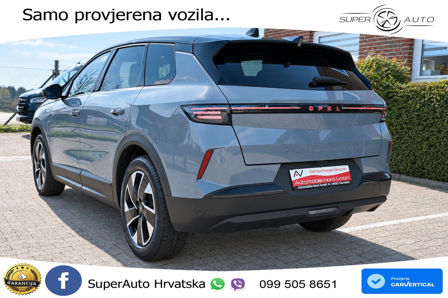 Opel Grandland 1.2 Turbo (145 KS) Hybrid eDCT GS LED+GR SJED+ACC