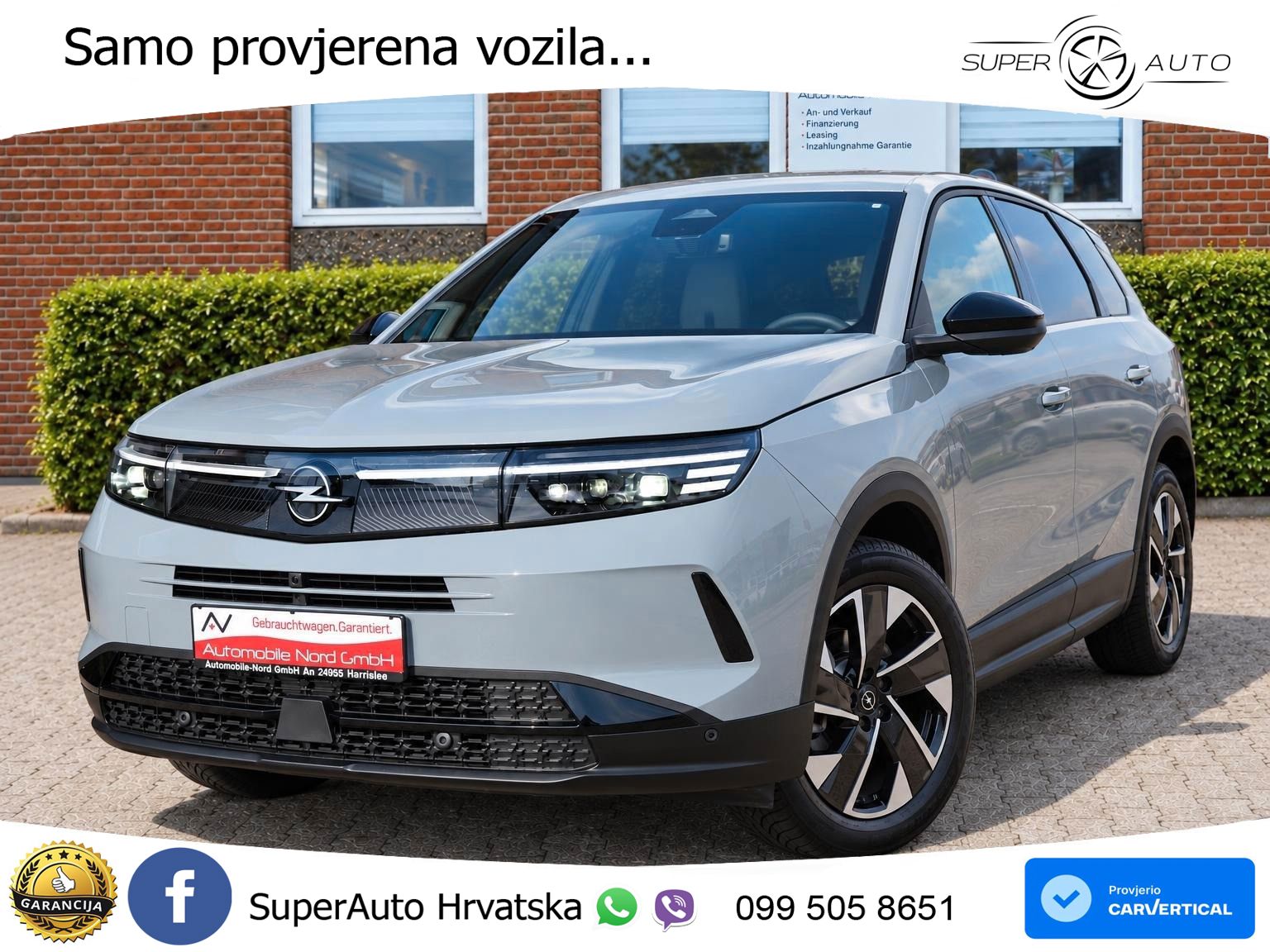 Opel Grandland 1.2 Turbo (145 KS) Hybrid eDCT GS LED+GR SJED+ACC