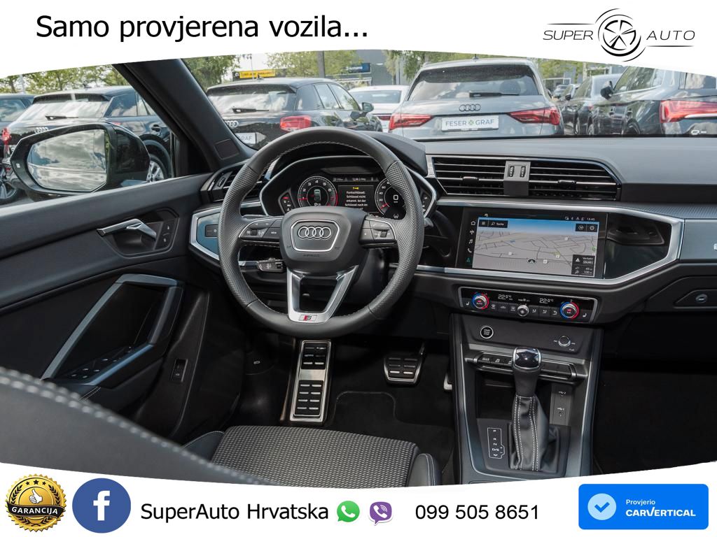 Audi Q3 II Sportback 35 TFSI (150 KS) S tronic LED+GR SJED+ACC