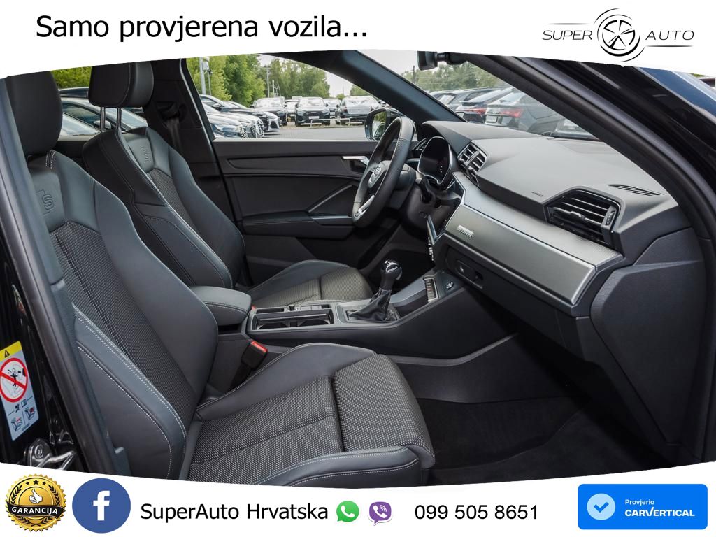 Audi Q3 II Sportback 35 TFSI (150 KS) S tronic LED+GR SJED+ACC