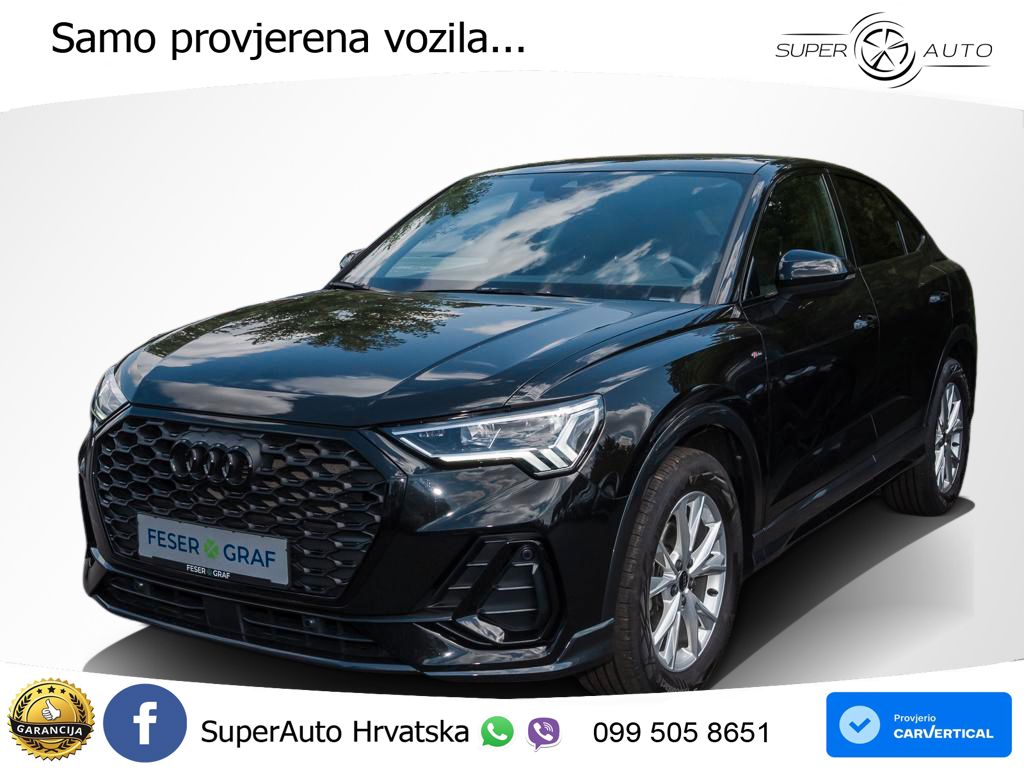 Audi Q3 II Sportback 35 TFSI (150 KS) S tronic LED+GR SJED+ACC
