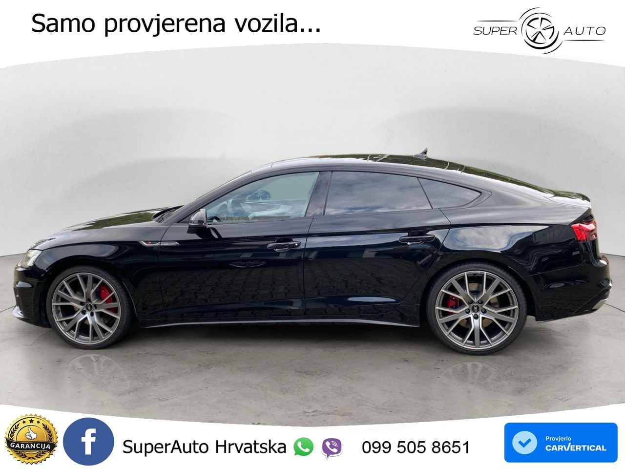 Audi A5 Sportback 45 TFSI (265 KS) quattro S tronic S line LED+GR SJED+ACC