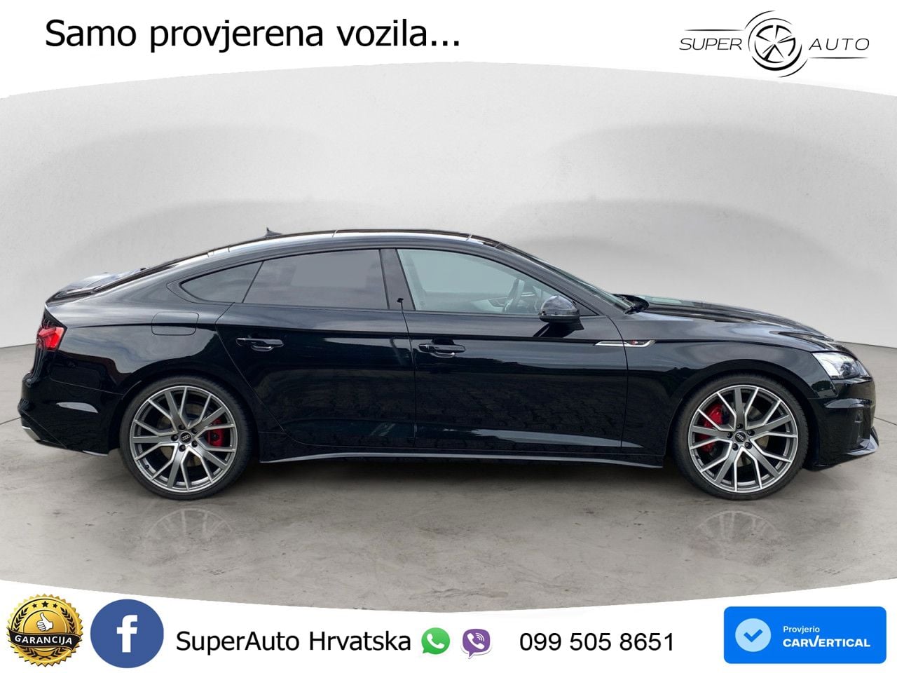 Audi A5 Sportback 45 TFSI (265 KS) quattro S tronic S line LED+GR SJED+ACC