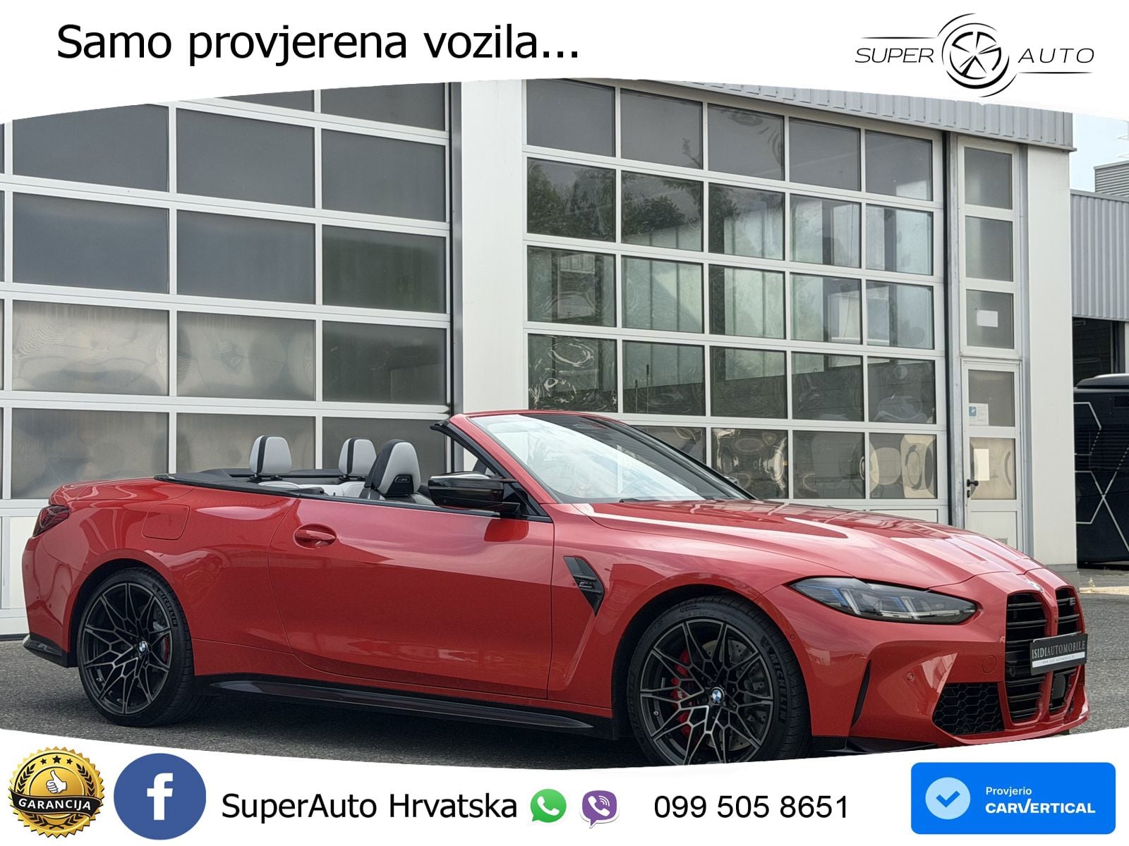 BMW M4 Convertible Competition 3.0 (530 KS) xDrive Steptronic LED+GR SJED+ACC