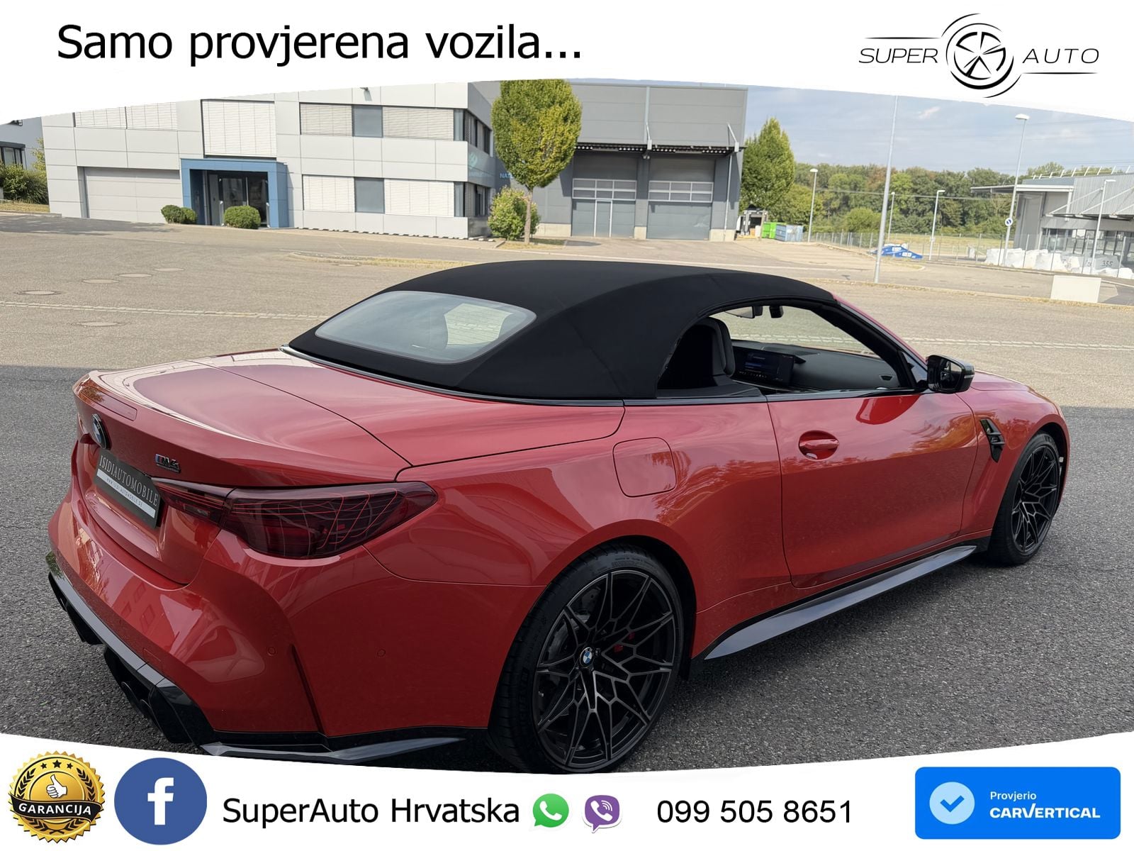 BMW M4 Convertible Competition 3.0 (530 KS) xDrive Steptronic LED+GR SJED+ACC