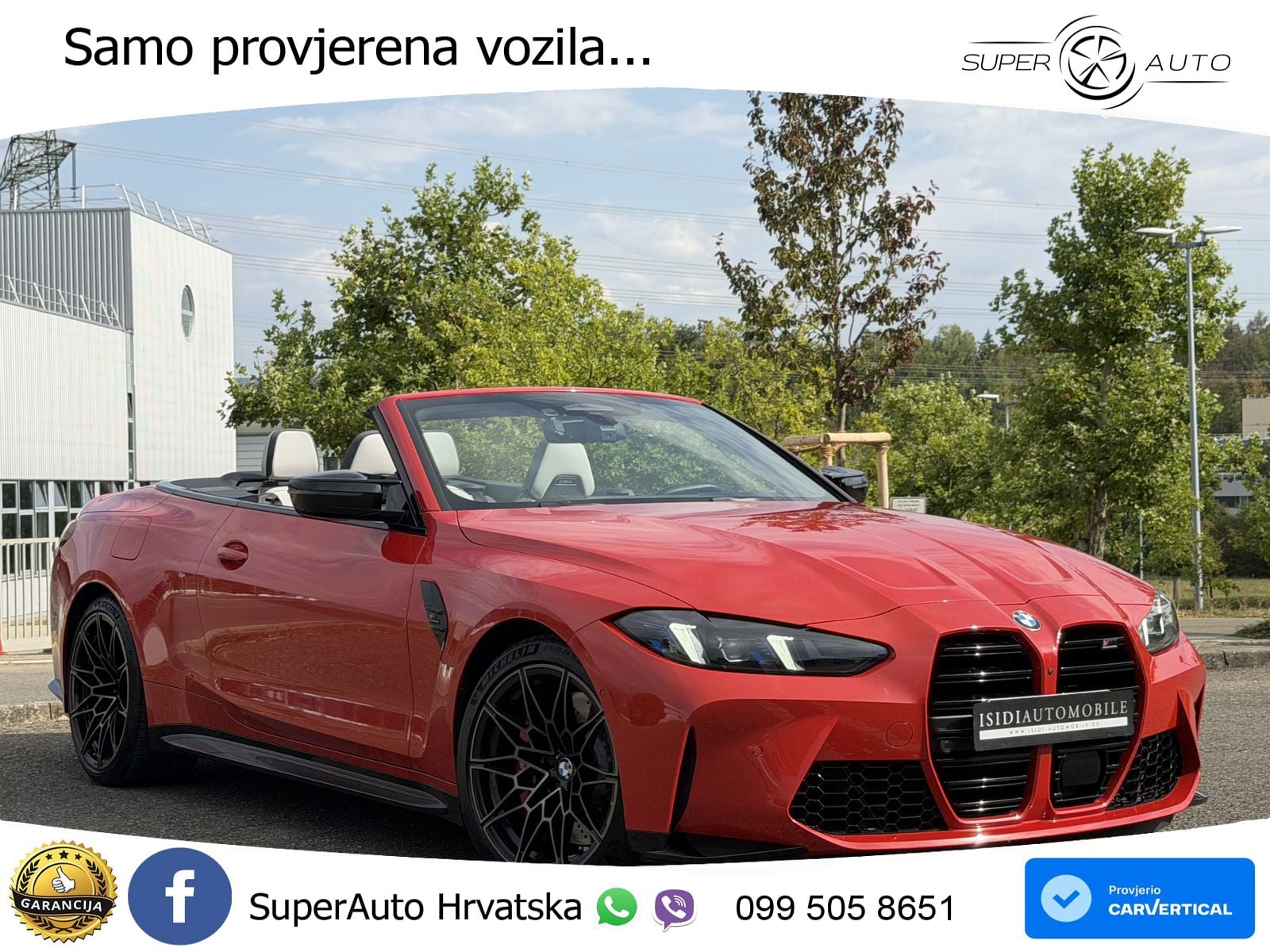 BMW M4 Convertible Competition 3.0 (530 KS) xDrive Steptronic LED+GR SJED+ACC