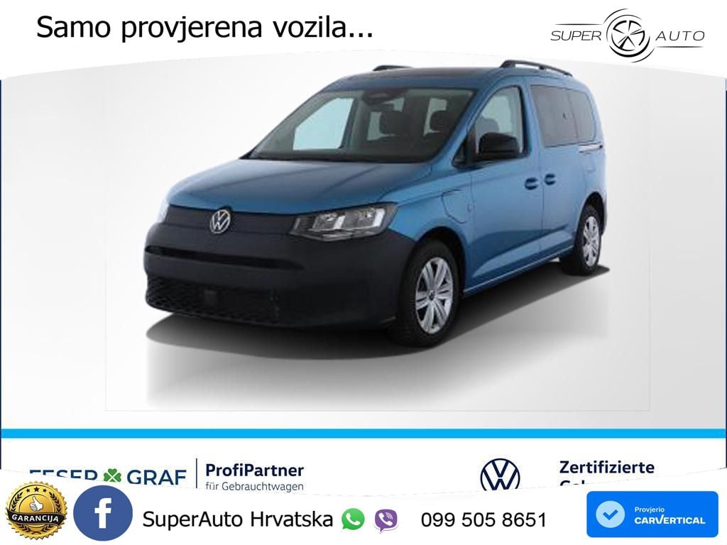 Volkswagen Caddy 1.5 eHybrid DSG 5Sitze AHK Panoramadach Rü 116 KS
