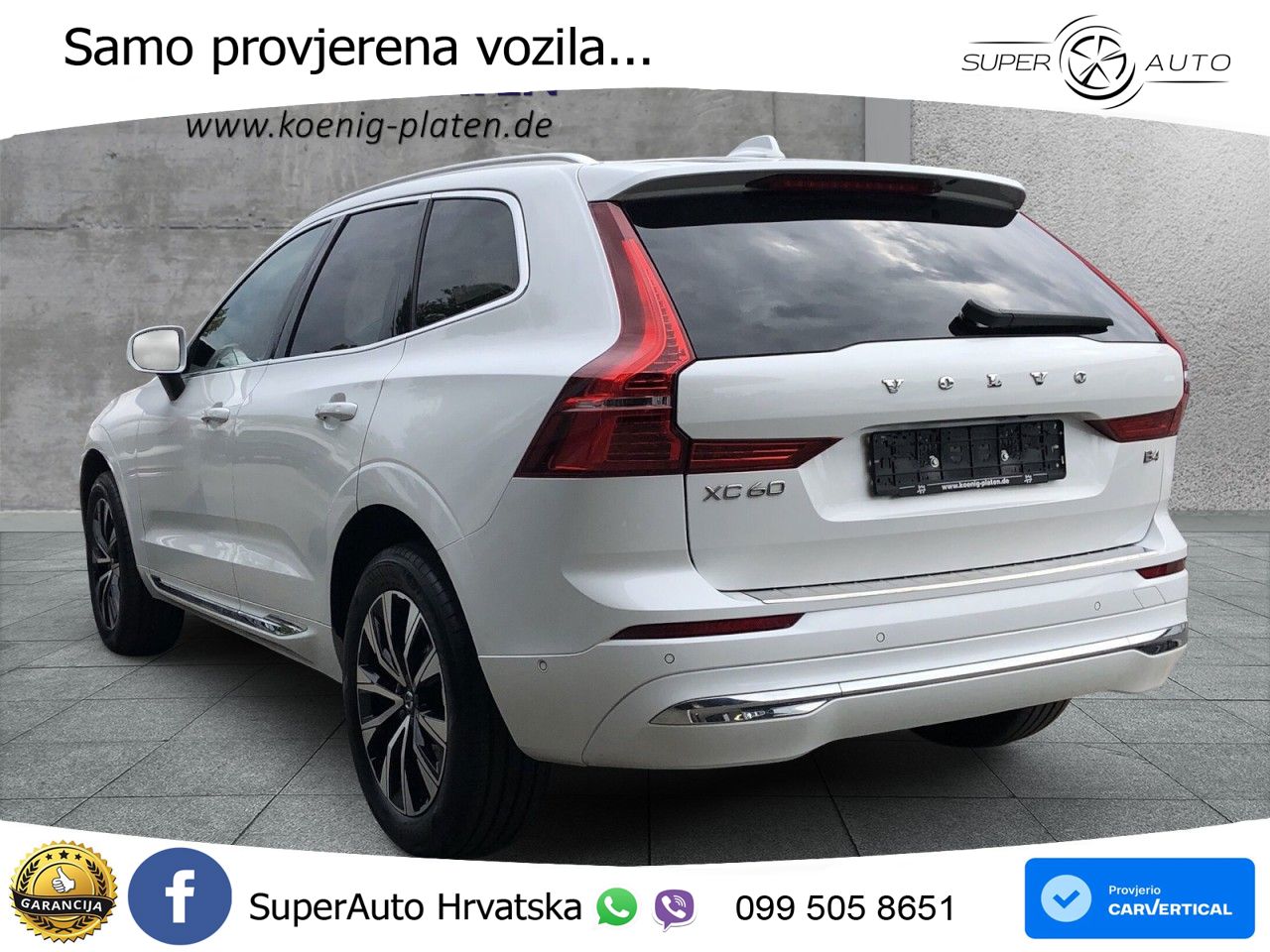 Volvo XC60 B4 Diesel FWD Geartronic LED+GR SJED+ACC