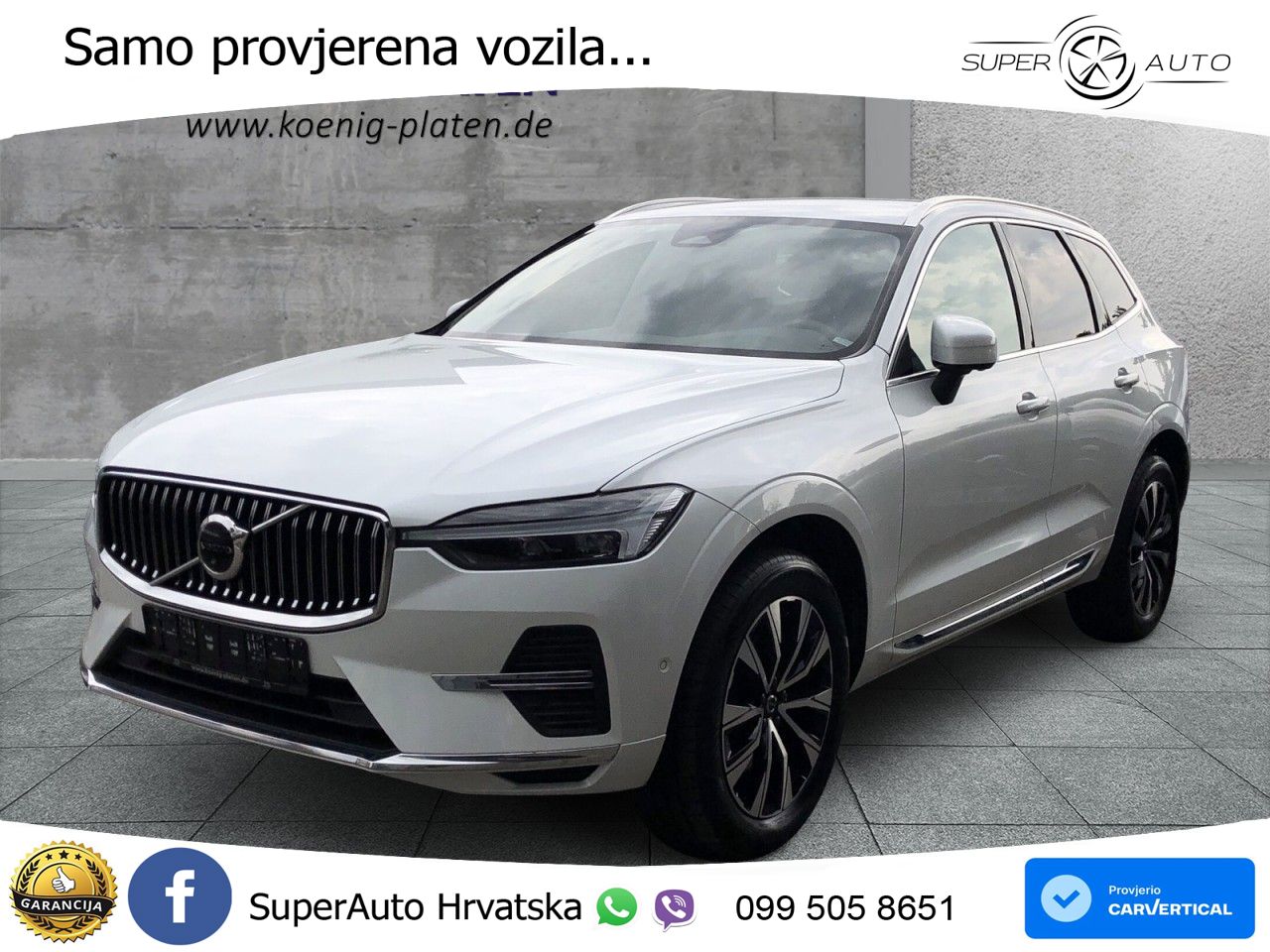 Volvo XC60 B4 Diesel FWD Geartronic LED+GR SJED+ACC