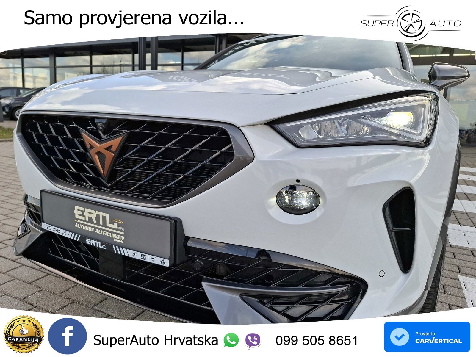 Cupra Formentor 1.4 TSI (204 KS) e-Hybrid DSG LED+GR SJED+ACC