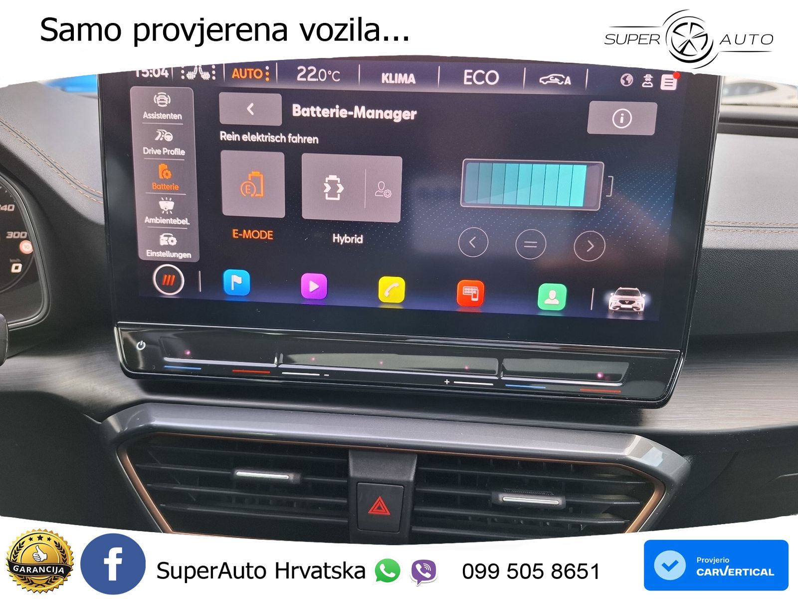 Cupra Formentor 1.4 TSI (204 KS) e-Hybrid DSG LED+GR SJED+ACC