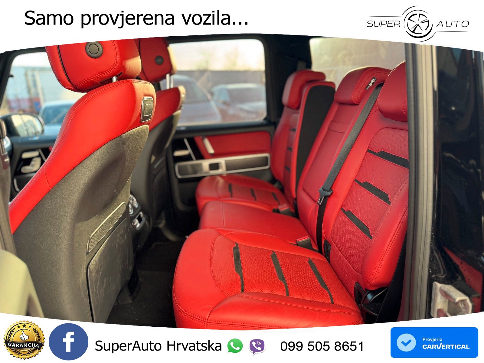 Mercedes AMG G 63 Long V8 (585 KS) 4MATIC 9G-TRONIC AMG SPEEDSHIFT TCT Exclusive ZRAČNI+ACC+4xGR SJED+KAM