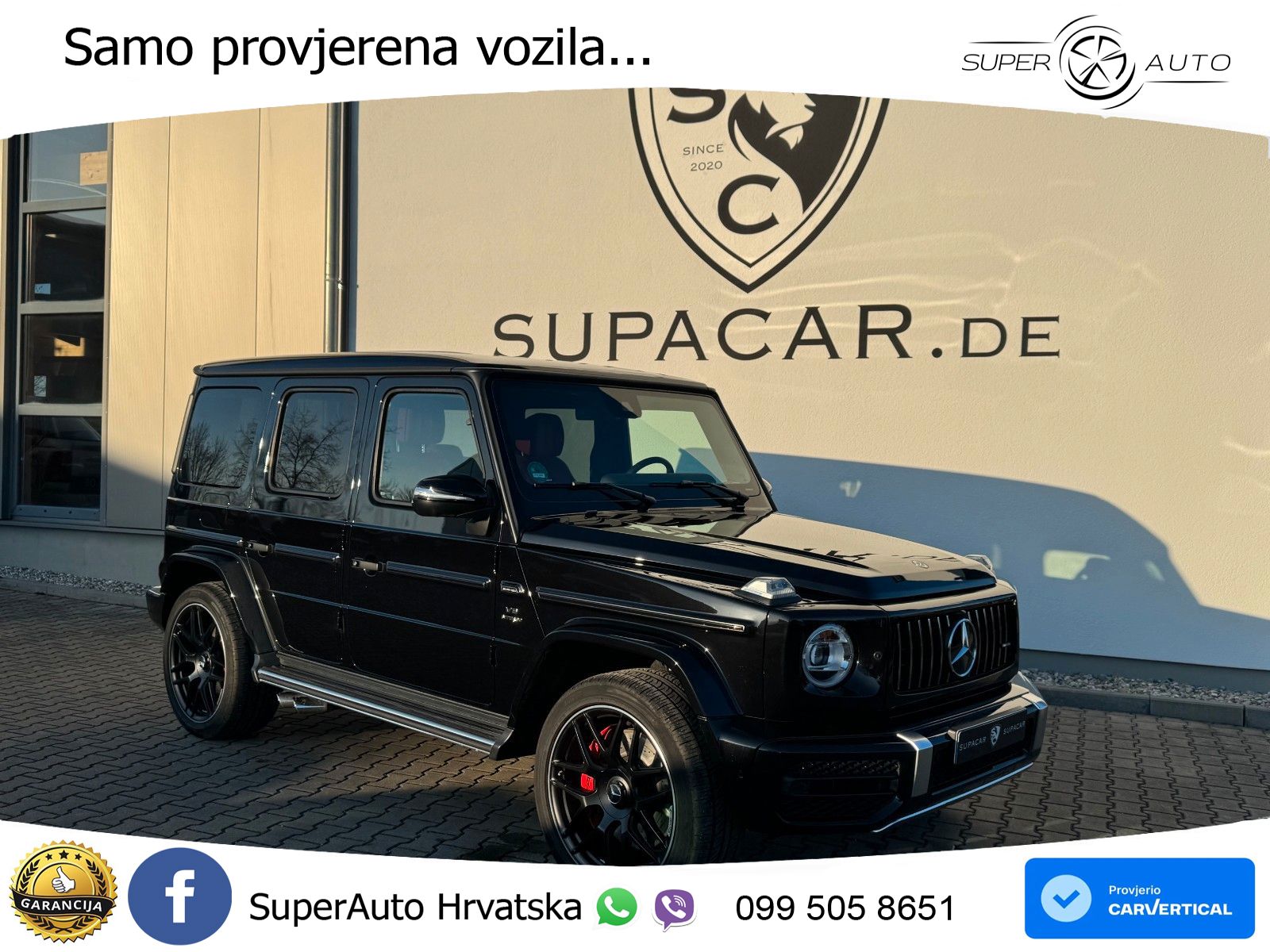 Mercedes AMG G 63 Long V8 (585 KS) 4MATIC 9G-TRONIC AMG SPEEDSHIFT TCT Exclusive ZRAČNI+ACC+4xGR SJED+KAM