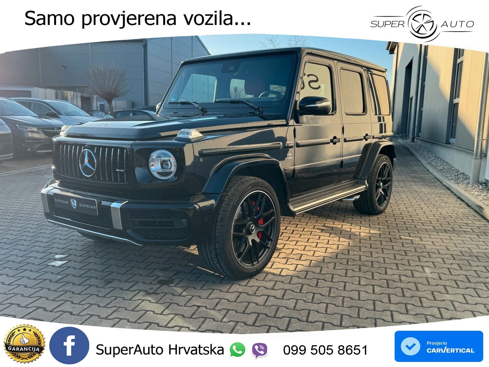 Mercedes AMG G 63 Long V8 (585 KS) 4MATIC 9G-TRONIC AMG SPEEDSHIFT TCT Exclusive ZRAČNI+ACC+4xGR SJED+KAM