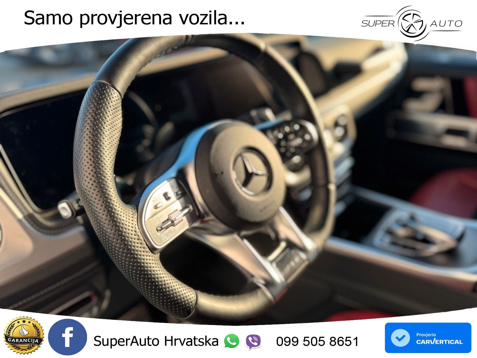 Mercedes AMG G 63 Long V8 (585 KS) 4MATIC 9G-TRONIC AMG SPEEDSHIFT TCT Exclusive ZRAČNI+ACC+4xGR SJED+KAM