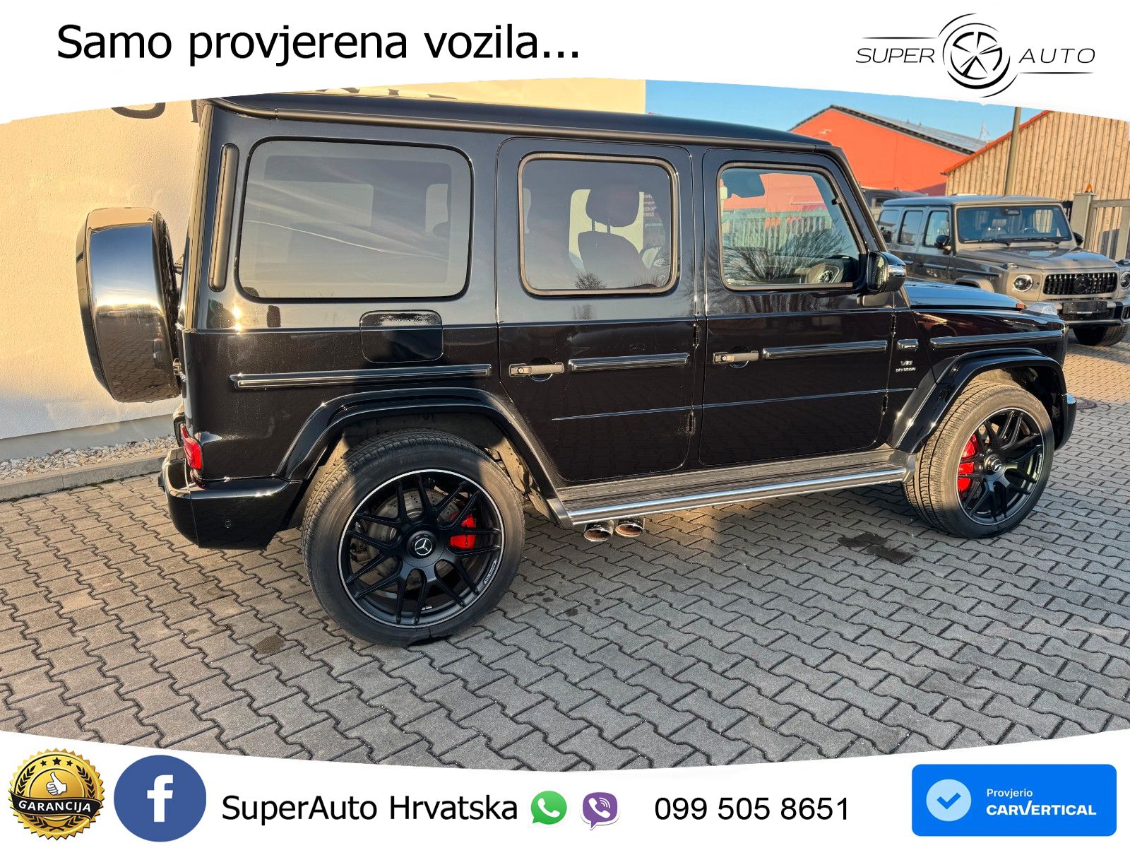 Mercedes AMG G 63 Long V8 (585 KS) 4MATIC 9G-TRONIC AMG SPEEDSHIFT TCT Exclusive ZRAČNI+ACC+4xGR SJED+KAM