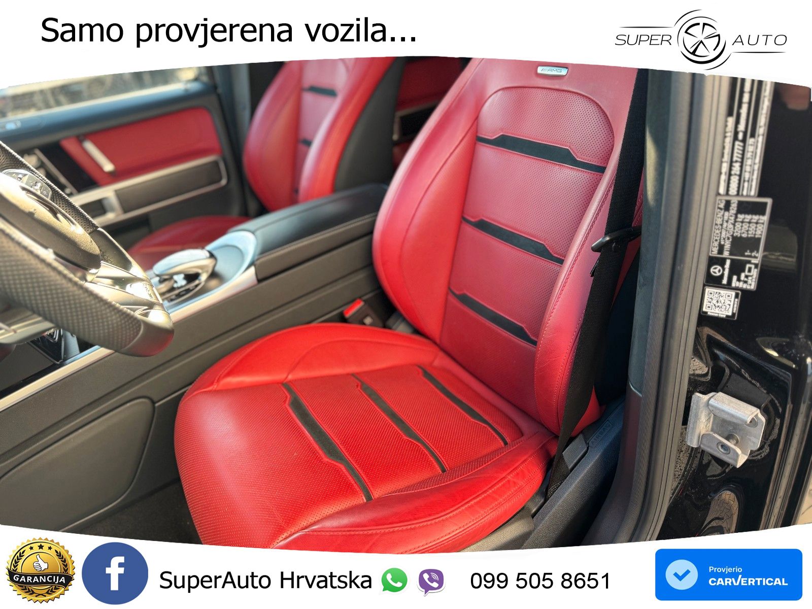 Mercedes AMG G 63 Long V8 (585 KS) 4MATIC 9G-TRONIC AMG SPEEDSHIFT TCT Exclusive ZRAČNI+ACC+4xGR SJED+KAM
