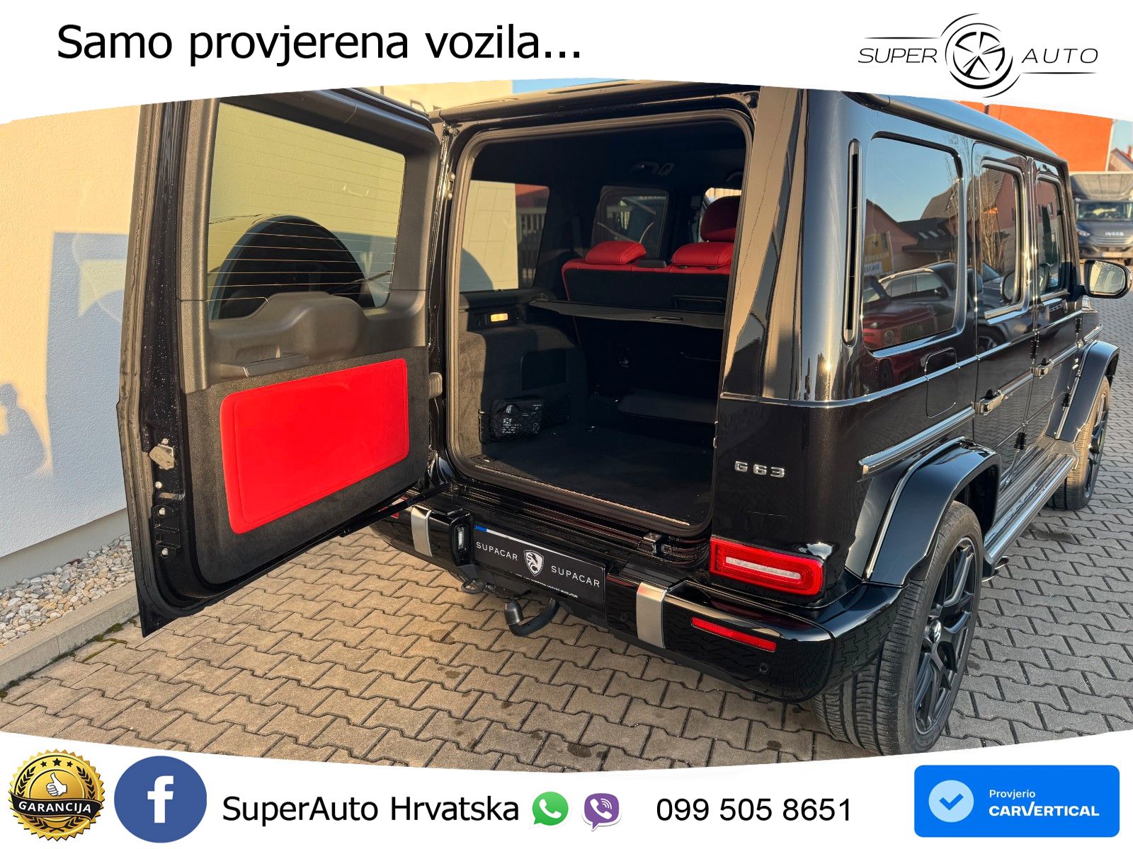 Mercedes AMG G 63 Long V8 (585 KS) 4MATIC 9G-TRONIC AMG SPEEDSHIFT TCT Exclusive ZRAČNI+ACC+4xGR SJED+KAM