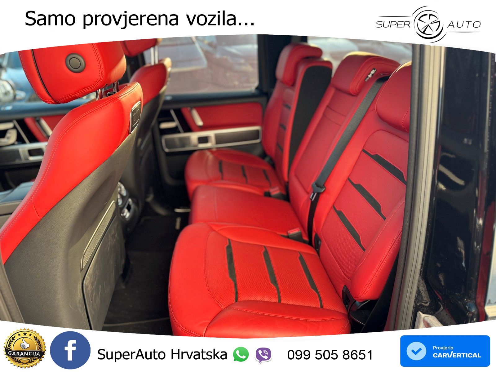 Mercedes AMG G 63 Long V8 (585 KS) 4MATIC 9G-TRONIC AMG SPEEDSHIFT TCT Exclusive ZRAČNI+ACC+4xGR SJED+KAM