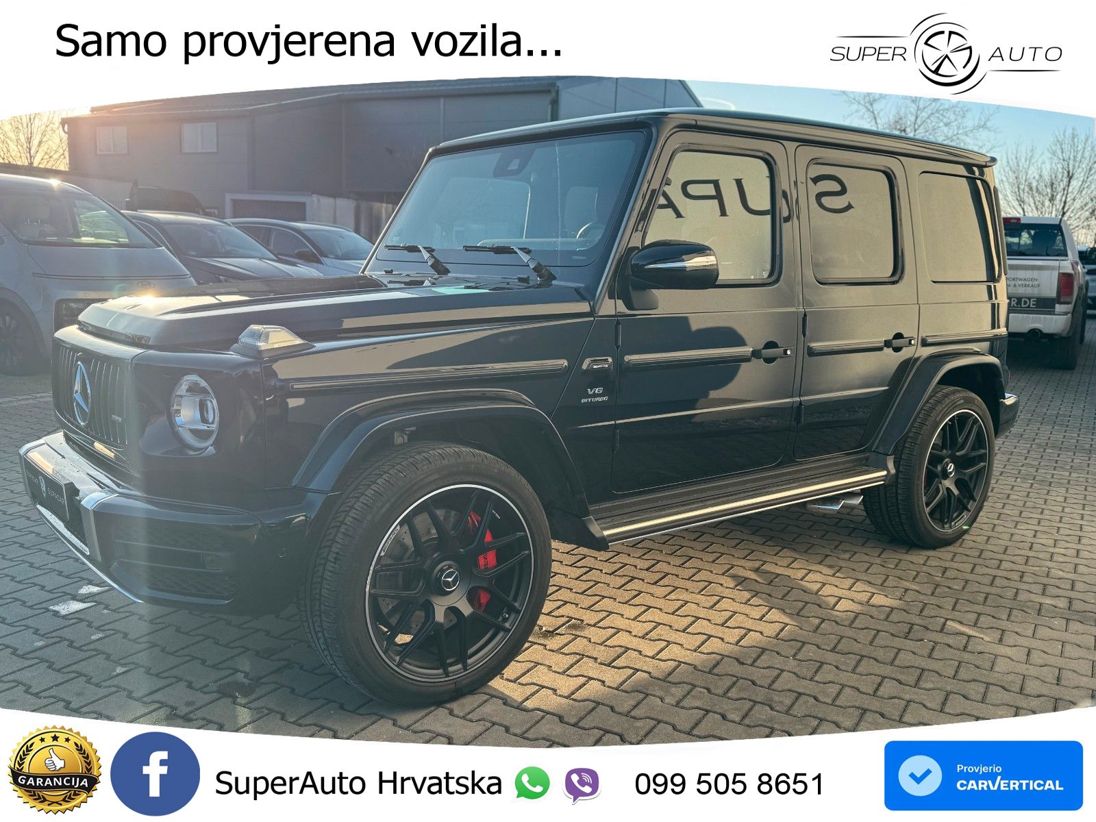 Mercedes AMG G 63 Long V8 (585 KS) 4MATIC 9G-TRONIC AMG SPEEDSHIFT TCT Exclusive ZRAČNI+ACC+4xGR SJED+KAM