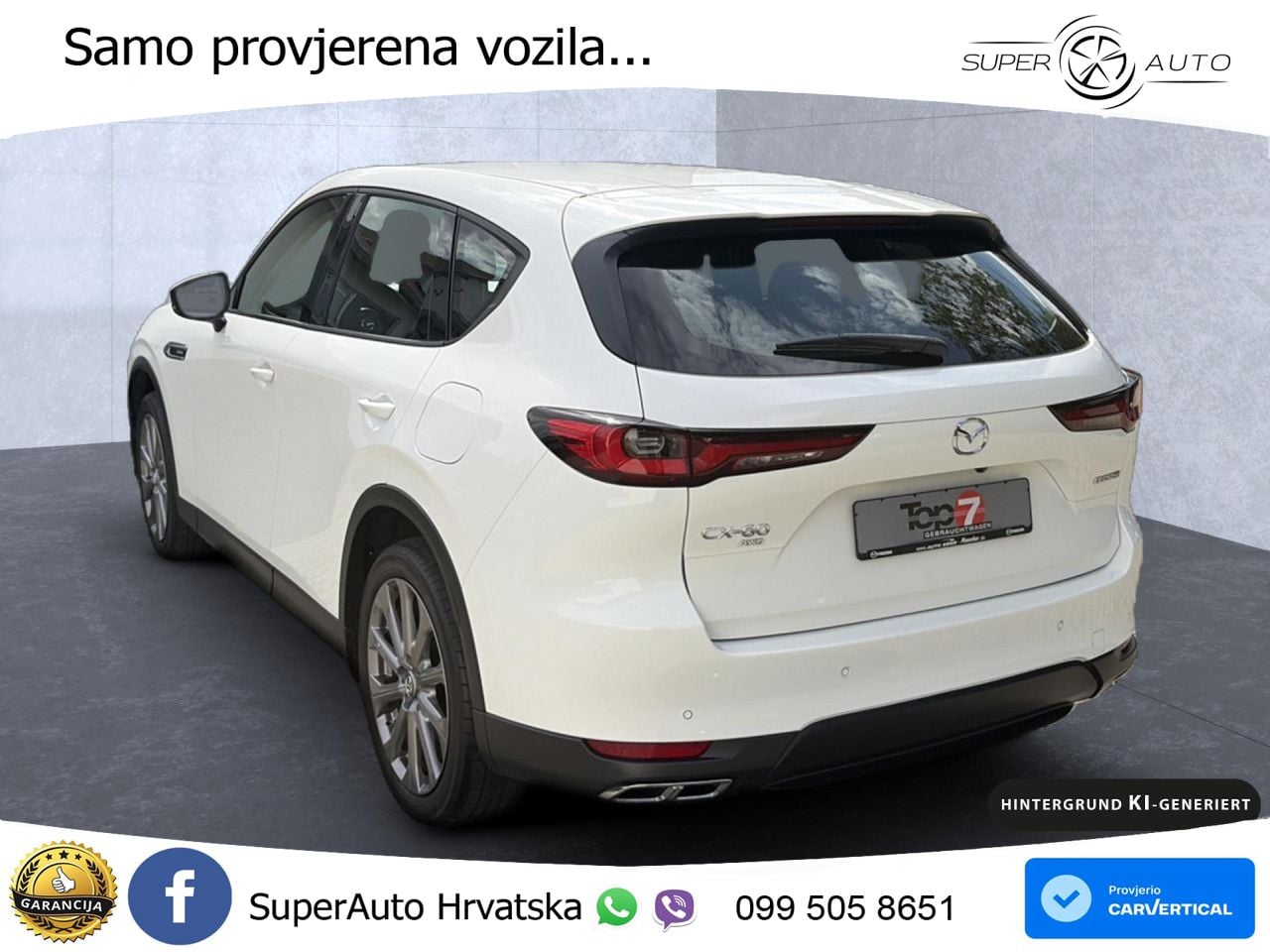 Mazda CX-60 2.5 e-Skyactiv (328 KS) AWD Automatic LED+GR SJED+ACC