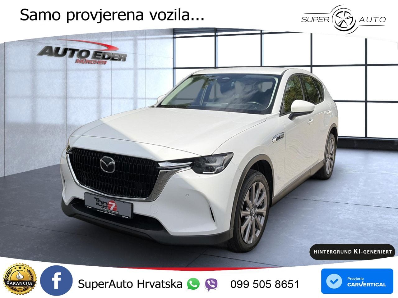Mazda CX-60 2.5 e-Skyactiv (328 KS) AWD Automatic LED+GR SJED+ACC