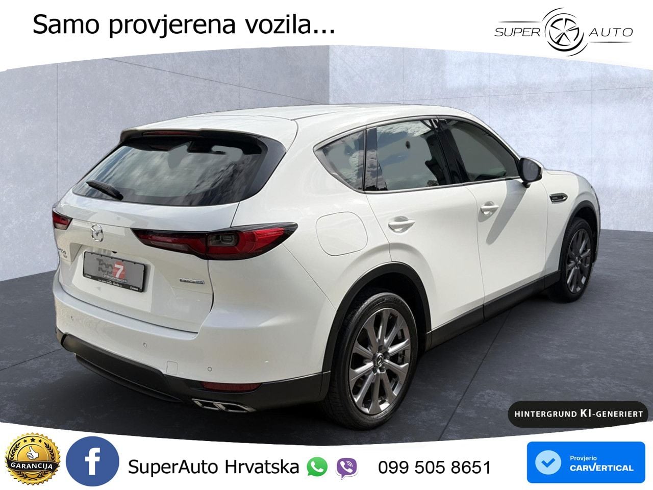 Mazda CX-60 2.5 e-Skyactiv (328 KS) AWD Automatic LED+GR SJED+ACC