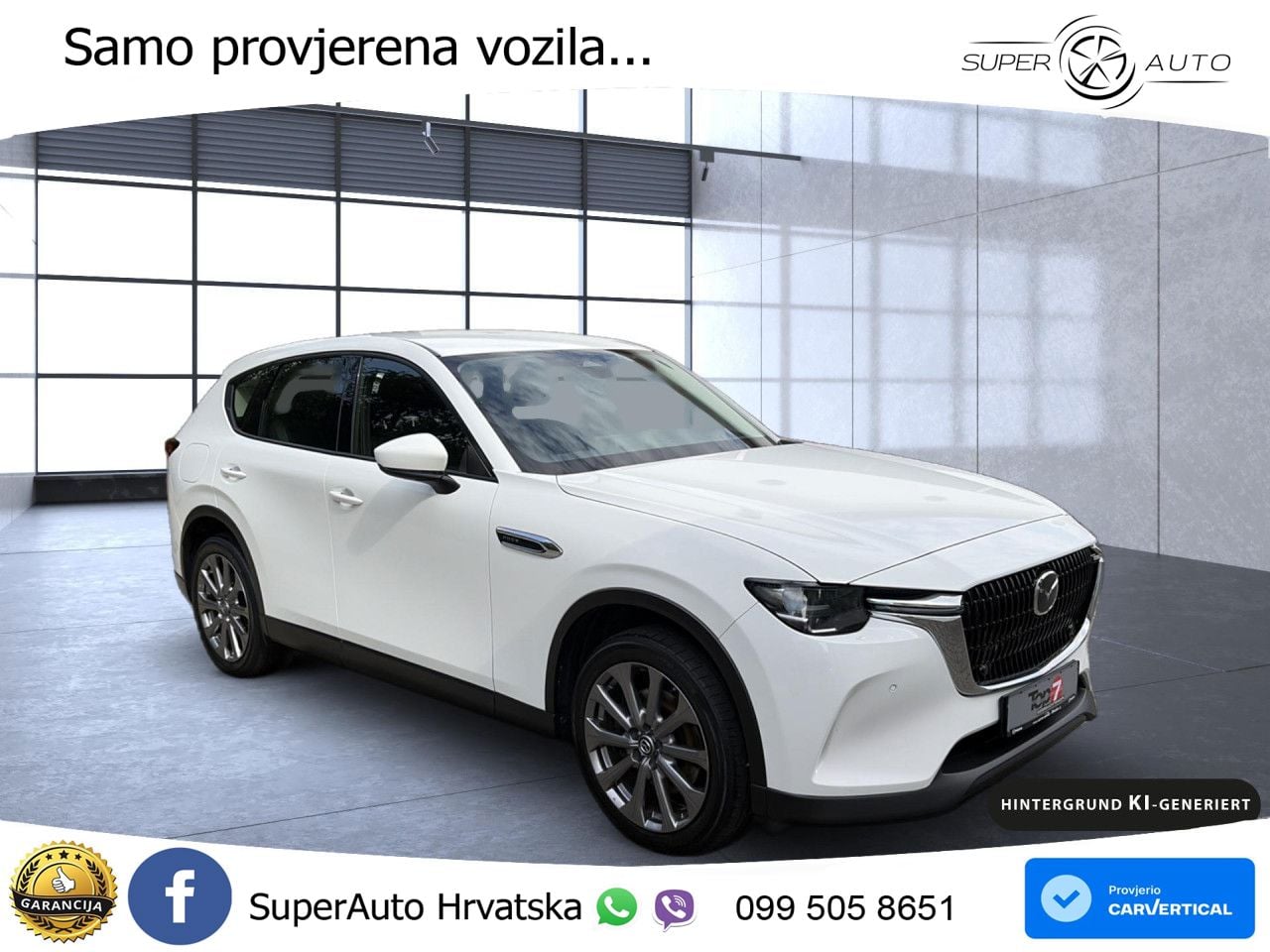 Mazda CX-60 2.5 e-Skyactiv (328 KS) AWD Automatic LED+GR SJED+ACC
