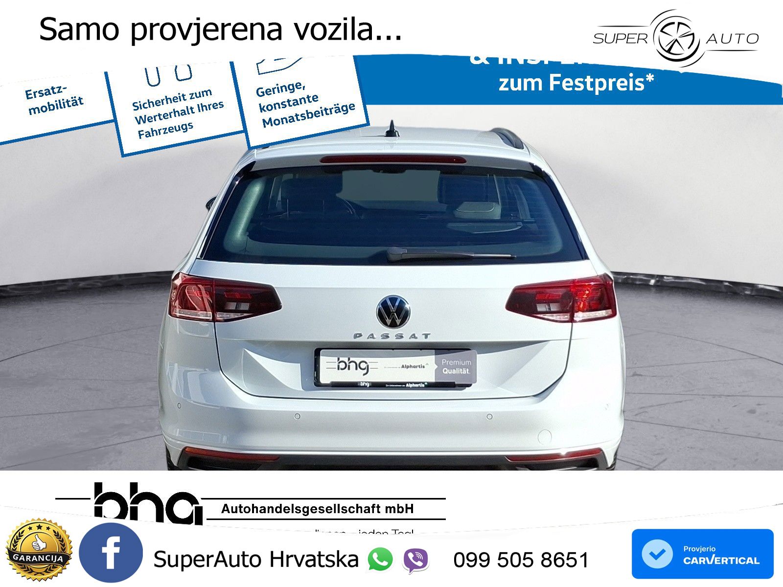 Volkswagen Passat Variant 2.0 TDI (150 KS) DSG Business LED+GR SJED+ACC