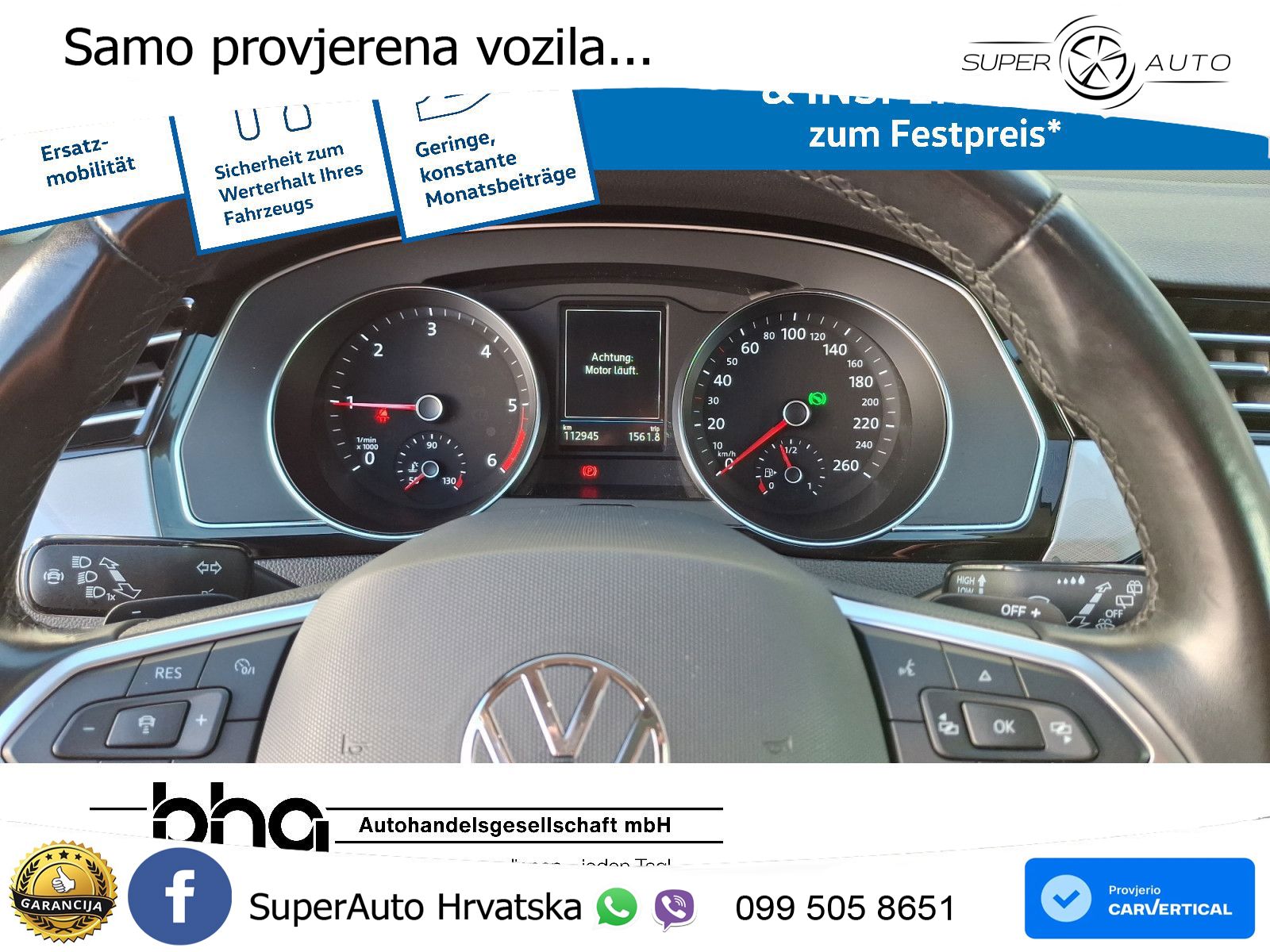 Volkswagen Passat Variant 2.0 TDI (150 KS) DSG Business LED+GR SJED+ACC