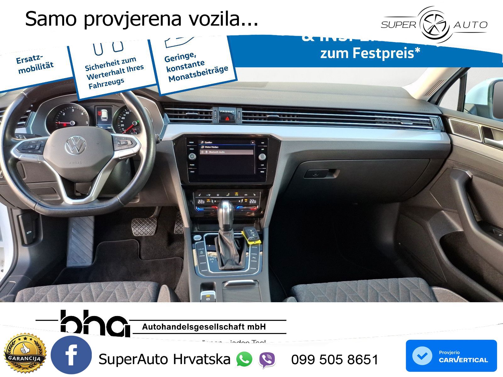 Volkswagen Passat Variant 2.0 TDI (150 KS) DSG Business LED+GR SJED+ACC