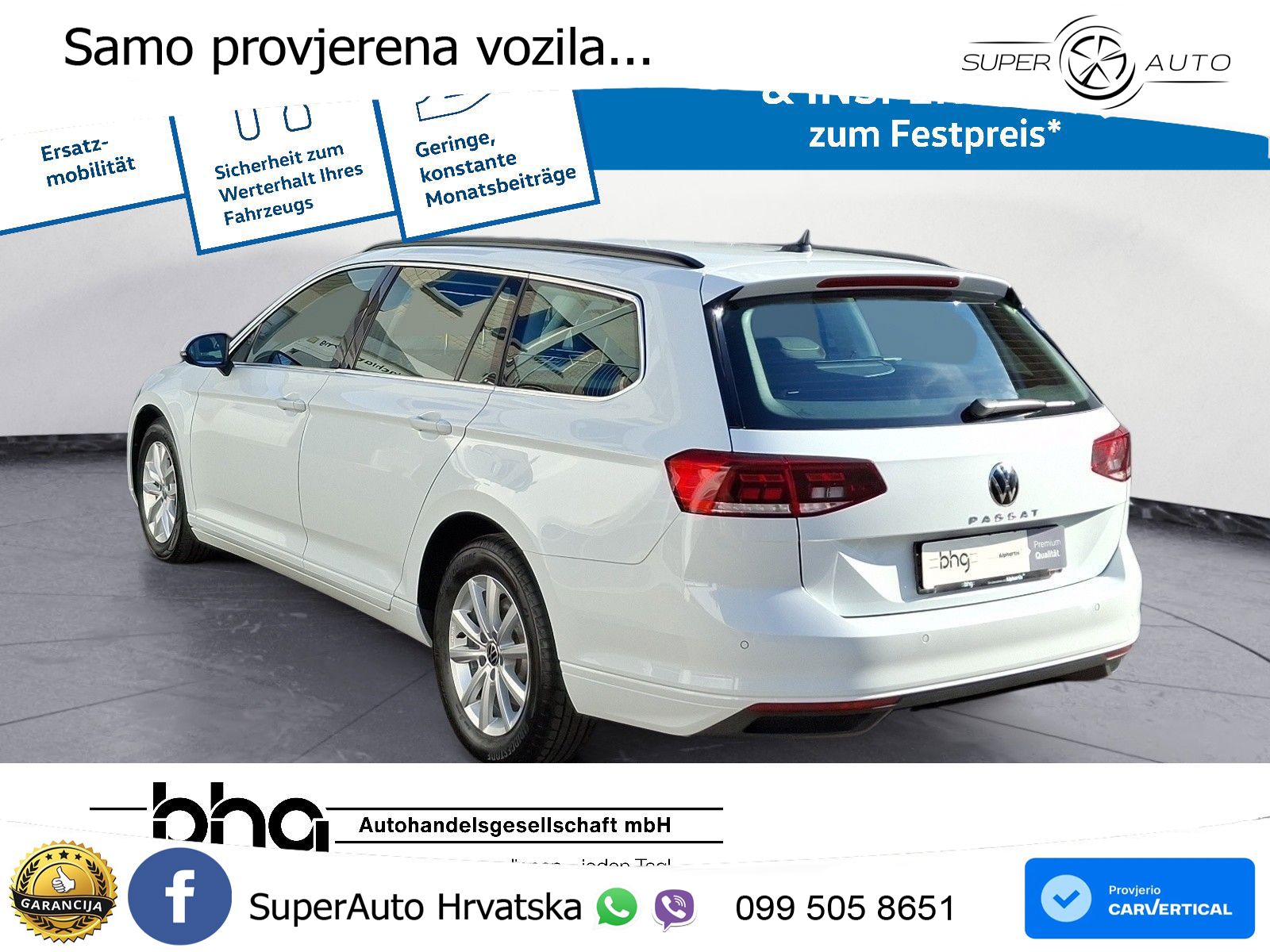 Volkswagen Passat Variant 2.0 TDI (150 KS) DSG Business LED+GR SJED+ACC
