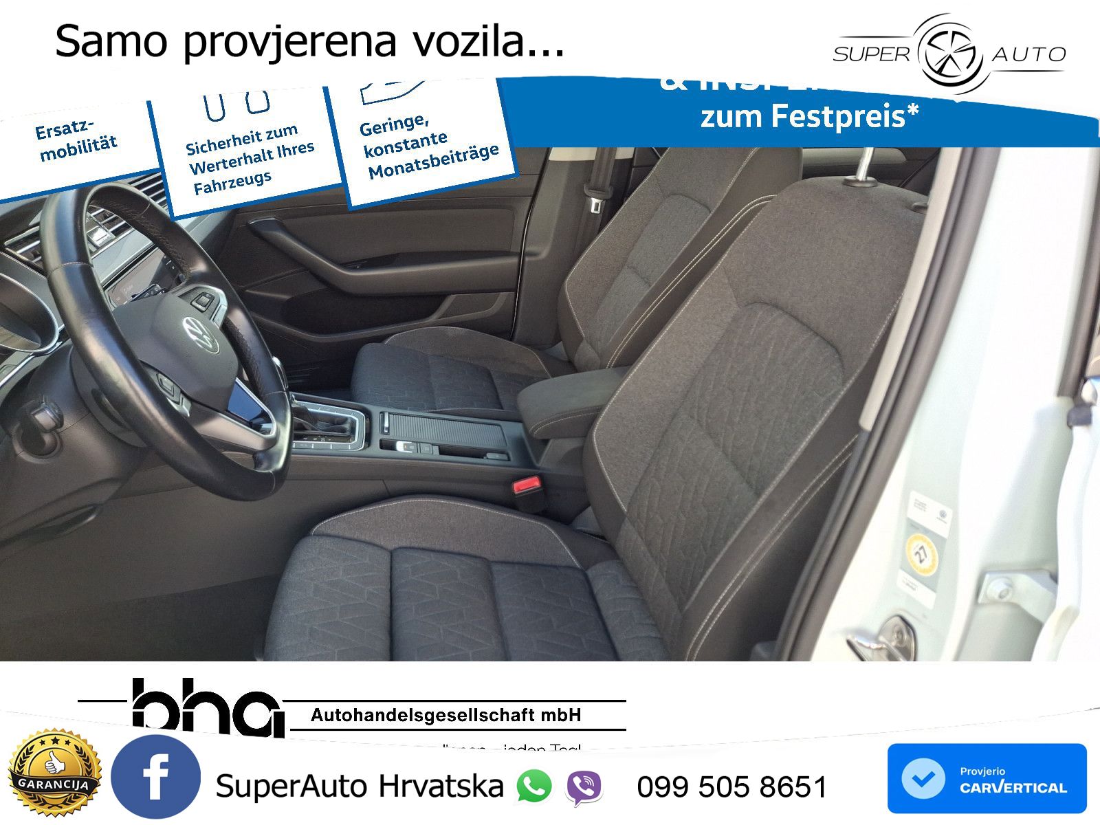 Volkswagen Passat Variant 2.0 TDI (150 KS) DSG Business LED+GR SJED+ACC