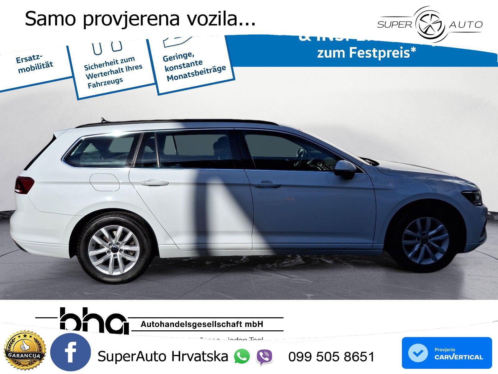 Volkswagen Passat Variant 2.0 TDI (150 KS) DSG Business LED+GR SJED+ACC