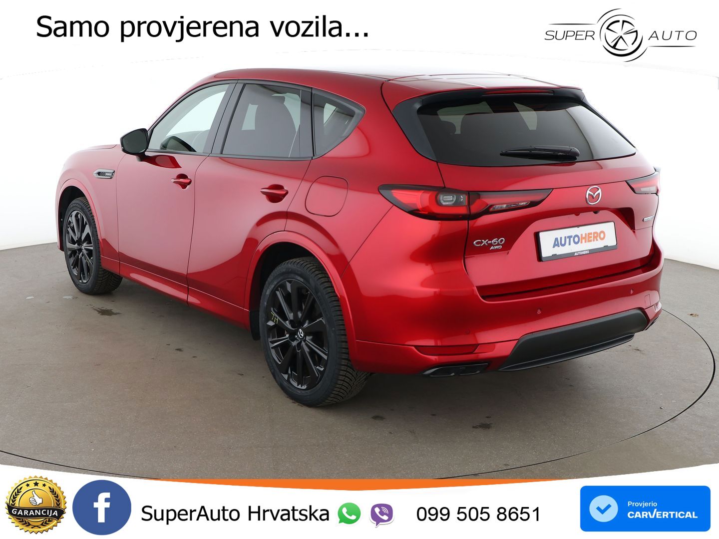 Mazda CX-60 2.5 e-Skyactiv (328 KS) AWD Automatic LED+GR SJED+ACC